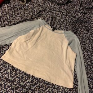 Baseball T-shirt cropped